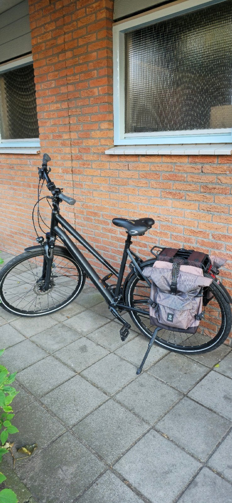 Damesfiets hybride Cube Touring Exc, 47 tot 50 cm, Zo goed als nieuw, Meer dan 20 versnellingen, Schijfrem