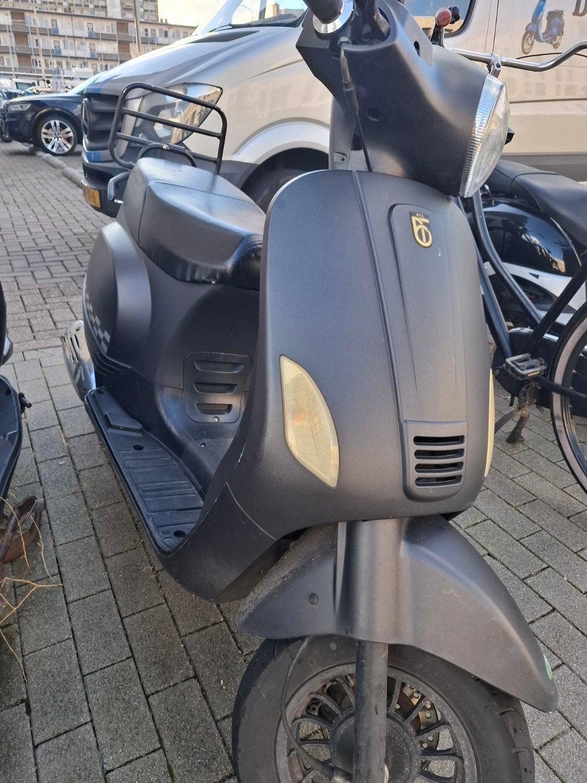 BTC Riva scooter uit 2015 - start niet meer, Ophalen, Gebruikt, Maximaal 45 km/u