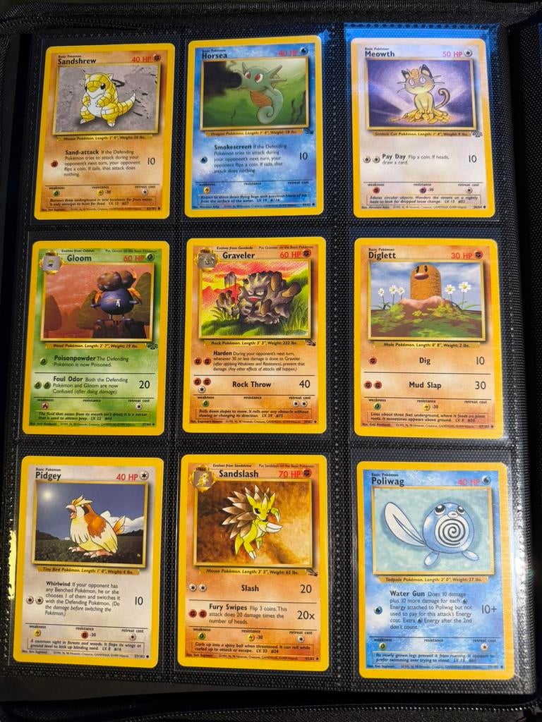 Oude Pokemon kaarten, Ophalen of Verzenden, Zo goed als nieuw, Meerdere kaarten