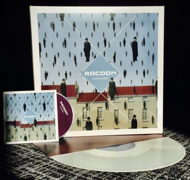 Vinyl LP + Cd Racoon Liverpool Rain WIT Vinyl RSD 2017 ZGAN, LP, Ophalen of Verzenden, Zo goed als nieuw, 12 inch