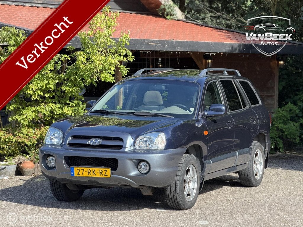 Hyundai Santa Fe 2.0i-16V Dynamic, Auto's, Hyundai, Voorwielaandrijving, Gebruikt, 4 cilinders, 2000 kg