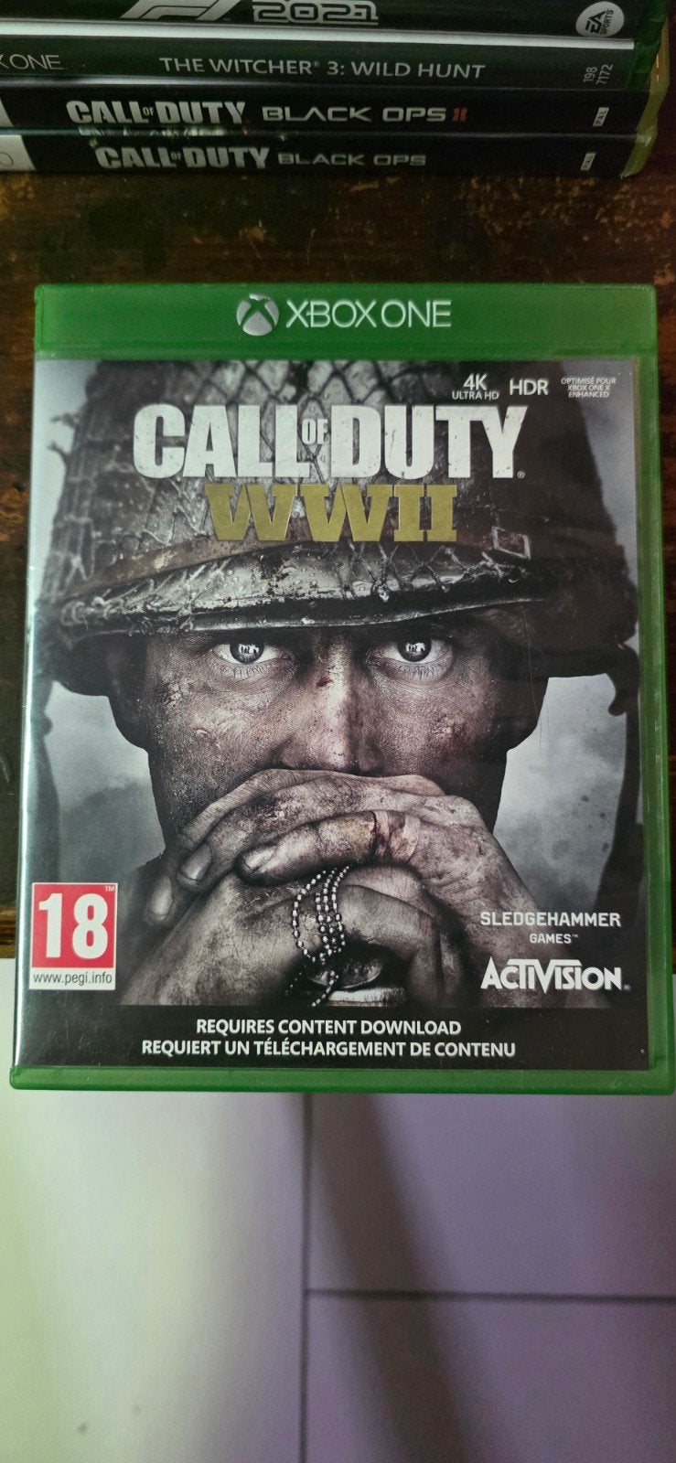 Call of Duty WW2 Xbox, Spelcomputers en Games, Games | Xbox One, Vanaf 18 jaar, Shooter, Ophalen of Verzenden, Zo goed als nieuw