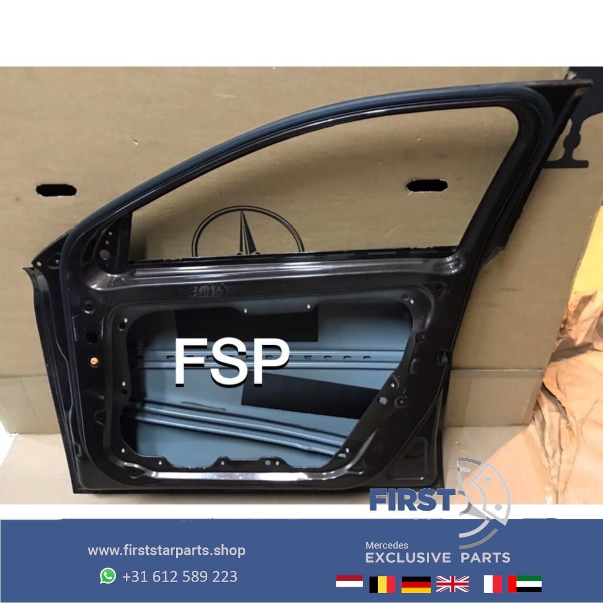 W156 deur RECHTS portier Mercedes GLA 2013-2019 bruin Merced, Gebruikt, -, Deur, Ophalen of Verzenden