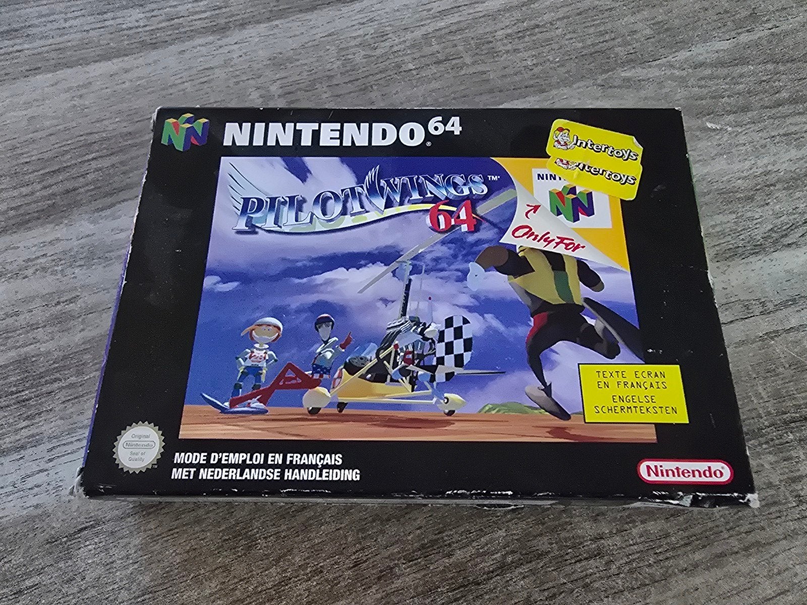 Pilotwings 64 - Nintendo 64 (N64) - Compleet in doos, Spelcomputers en Games, Games | Nintendo 64, Gebruikt, 1 speler, Ophalen of Verzenden