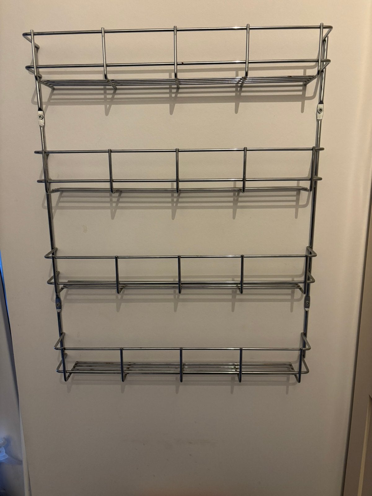 Metalen kruidenrek muur, Ophalen, Zo goed als nieuw
