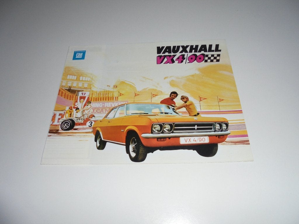 brochure Vauxhall VX 4/90 modellen 1971, Ophalen of Verzenden, Nieuw, Overige merken