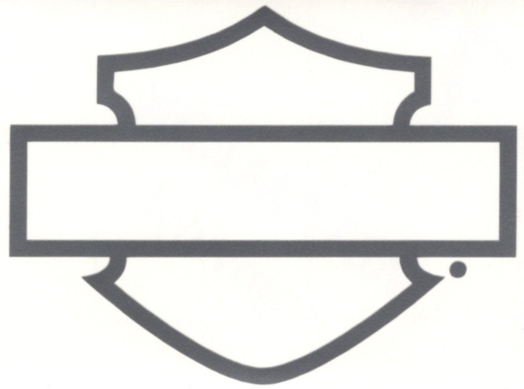 Harley Davidson Schild sticker #3, Motoren, Verzenden
