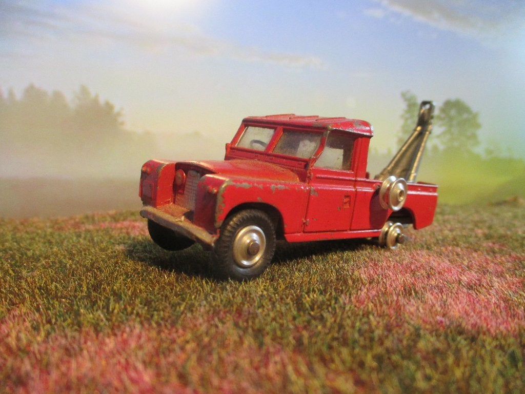 1/43 Land Rover 109 - Corgi Toys takelwagen, Hobby en Vrije tijd, Modelauto's | 1:43, Ophalen of Verzenden, Gebruikt, Auto, Corgi