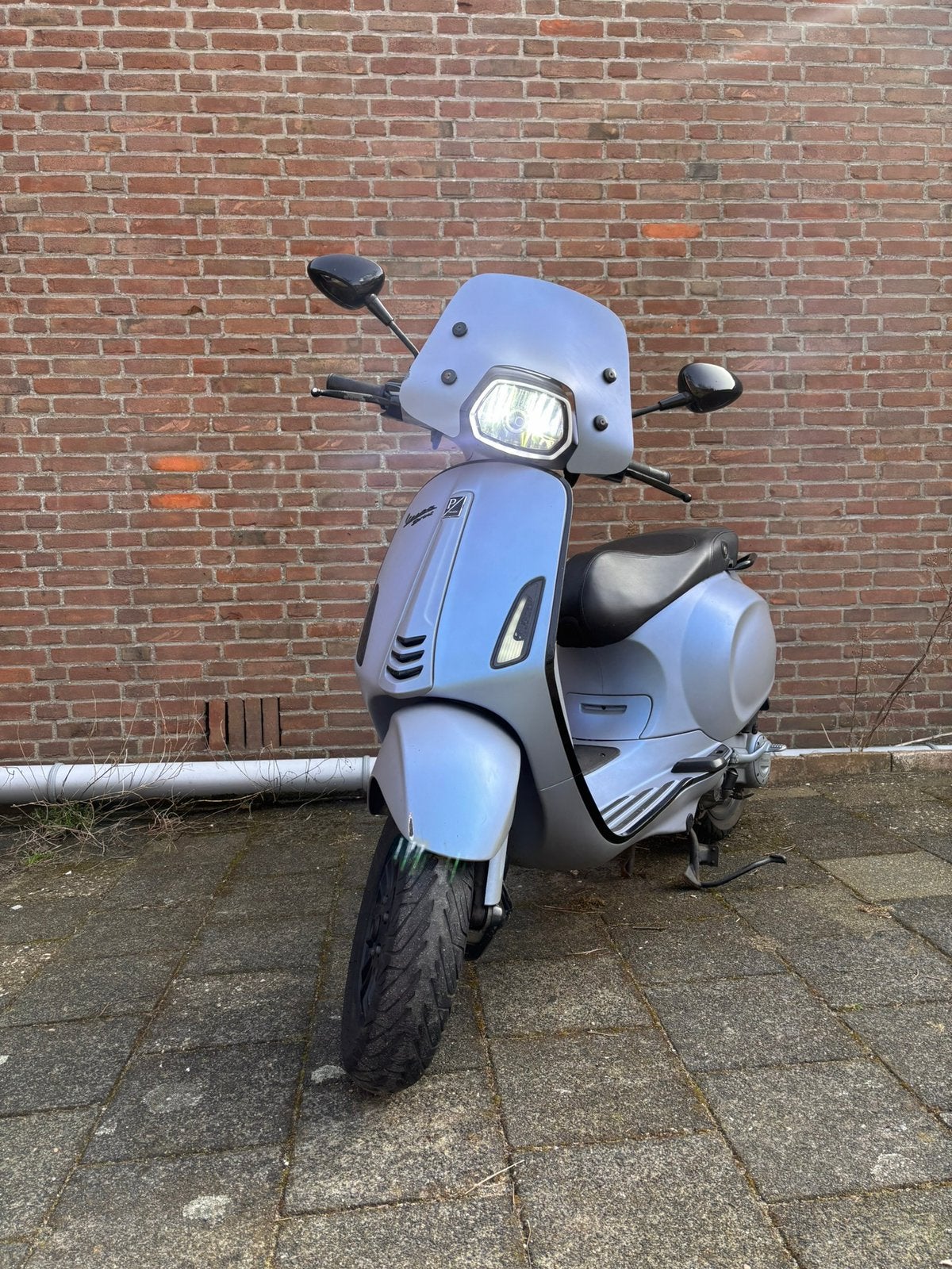 Vespa sprint | 80cc custom | Brom | Malossi | Led, Ophalen, Gebruikt, Maximaal 45 km/u