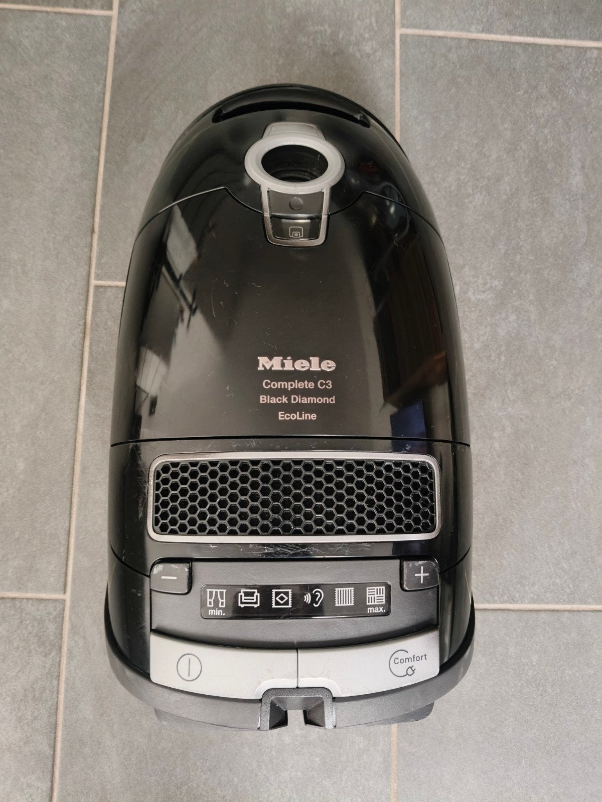 Miele Complete C3 Black Diamond EcoLine Stofzuiger, Witgoed en Apparatuur, Stofzak, Gebruikt, Ophalen of Verzenden, Miele