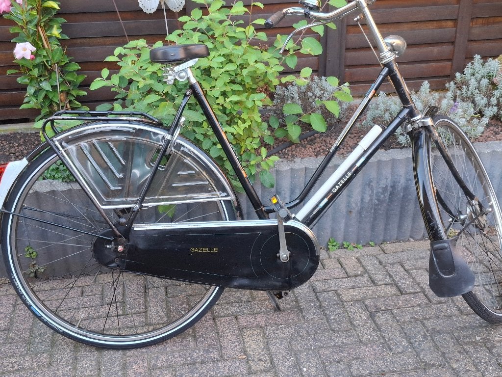 Gazelle Damesfiets met stangenremmen !!, Fietsen en Brommers, Ophalen, Jaren '60 of nieuwer, 55 tot 59 cm, Gazelle