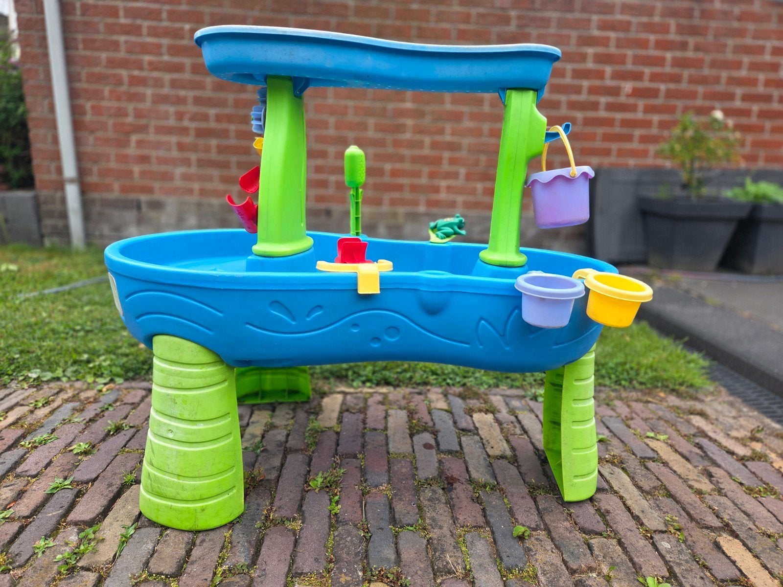 Step2 Rain showers watertafel met accessoires, Ophalen, Gebruikt