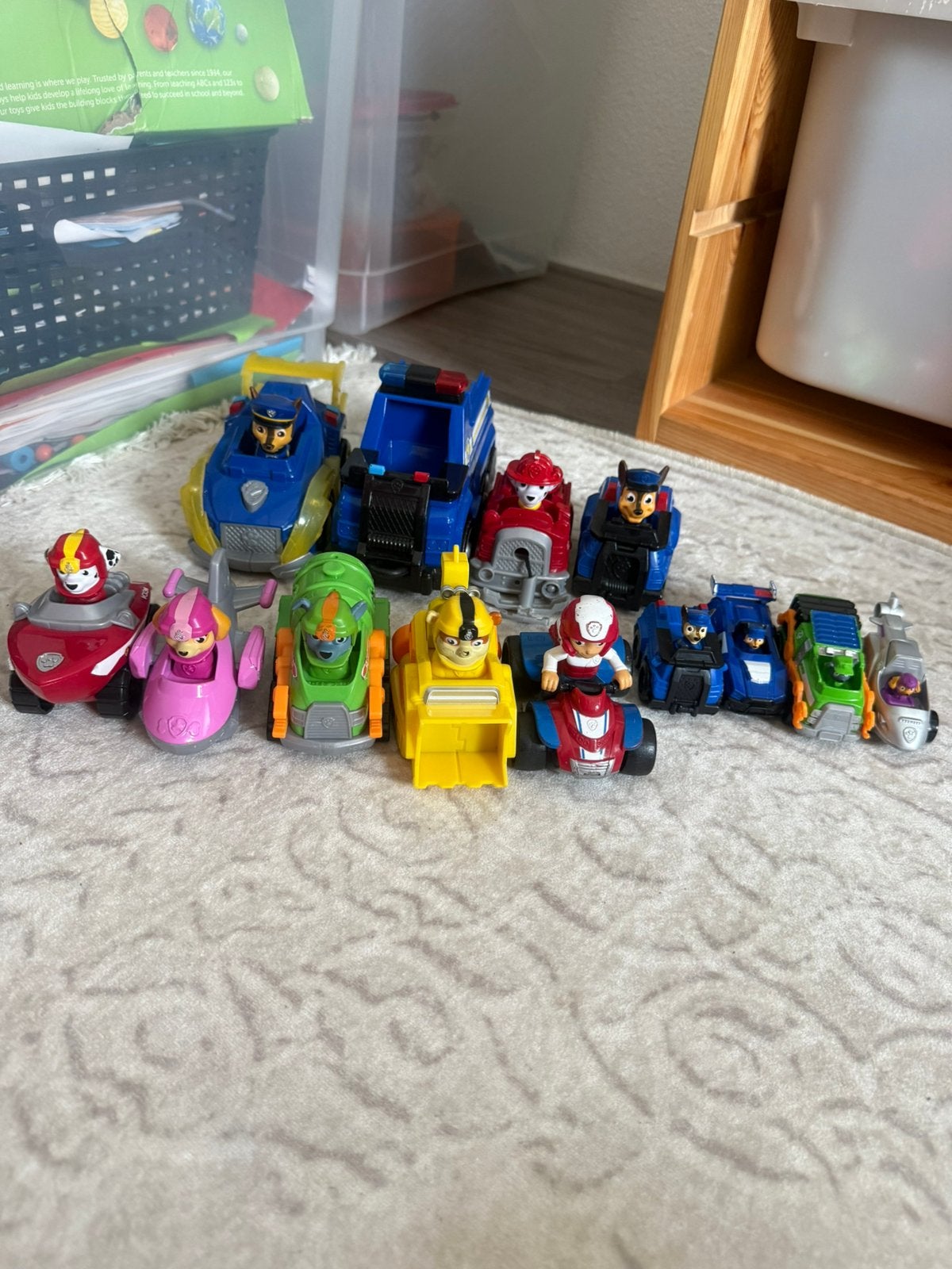 PAW PATROL SET voertuigen, Ophalen, Zo goed als nieuw