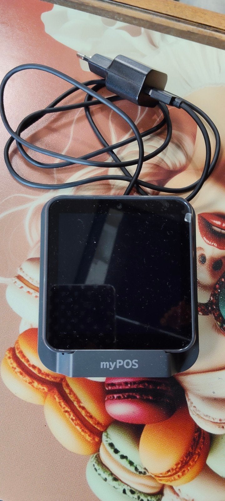 MyPOS betaalterminal met oplaadstation, Ophalen of Verzenden