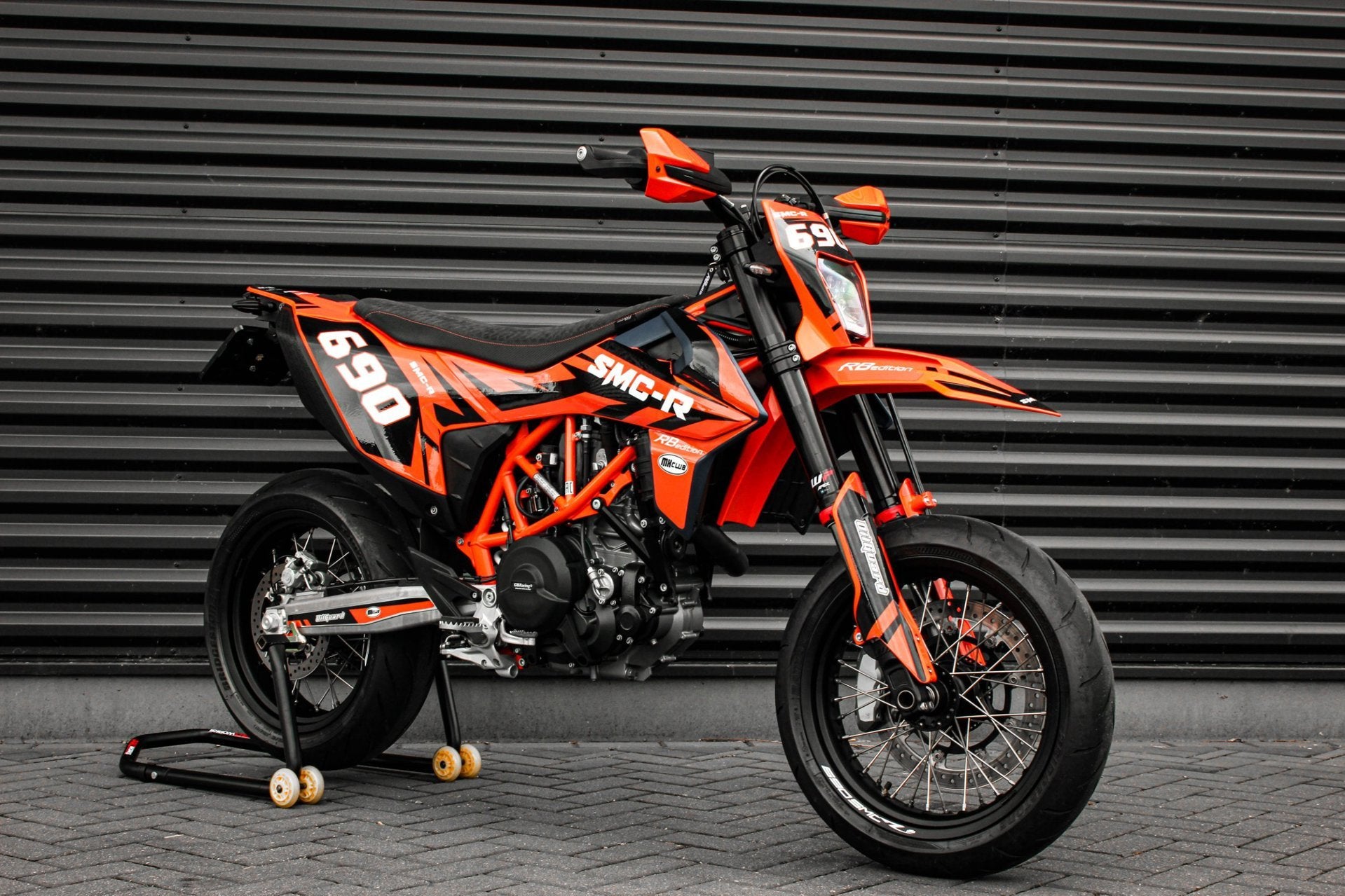 KTM Tour KTM Tour 690 SMC R SUPERMOTO / 1DKM / 1STE EIGENAAR, Motoren, Motoren | KTM, 693 cc, Bedrijf, Meer dan 35 kW, Toermotor