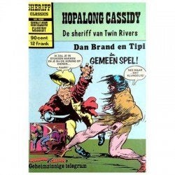 Sheriff Classics. Hopalong Cassidy. Nr 9208., Boeken, Eén stripboek, Ophalen of Verzenden, Gelezen