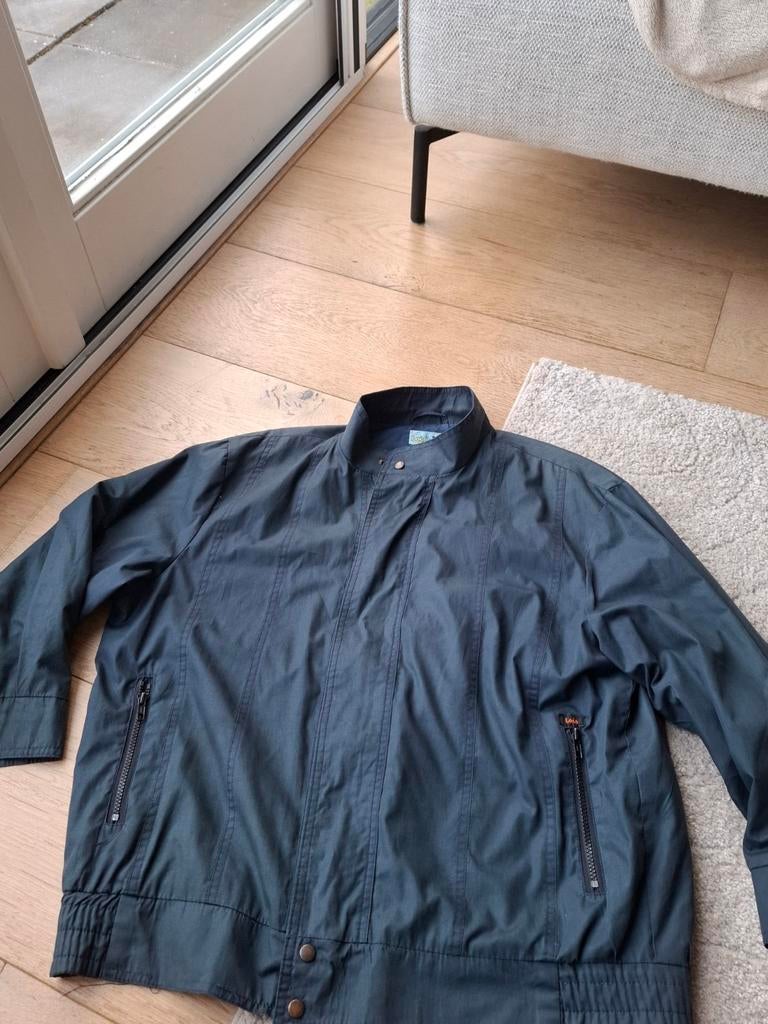 Lois jas zomerjack windjack retro blauw maat 54 L, Maat 52/54 (L), Blauw, Ophalen of Verzenden, Gedragen