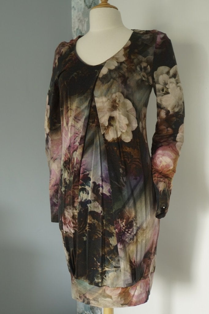 Prachtig Nieuwe jurk v Expresso mt L 40 stretch met bloemen, Maat 38/40 (M), Overige kleuren, Expresso, Nieuw