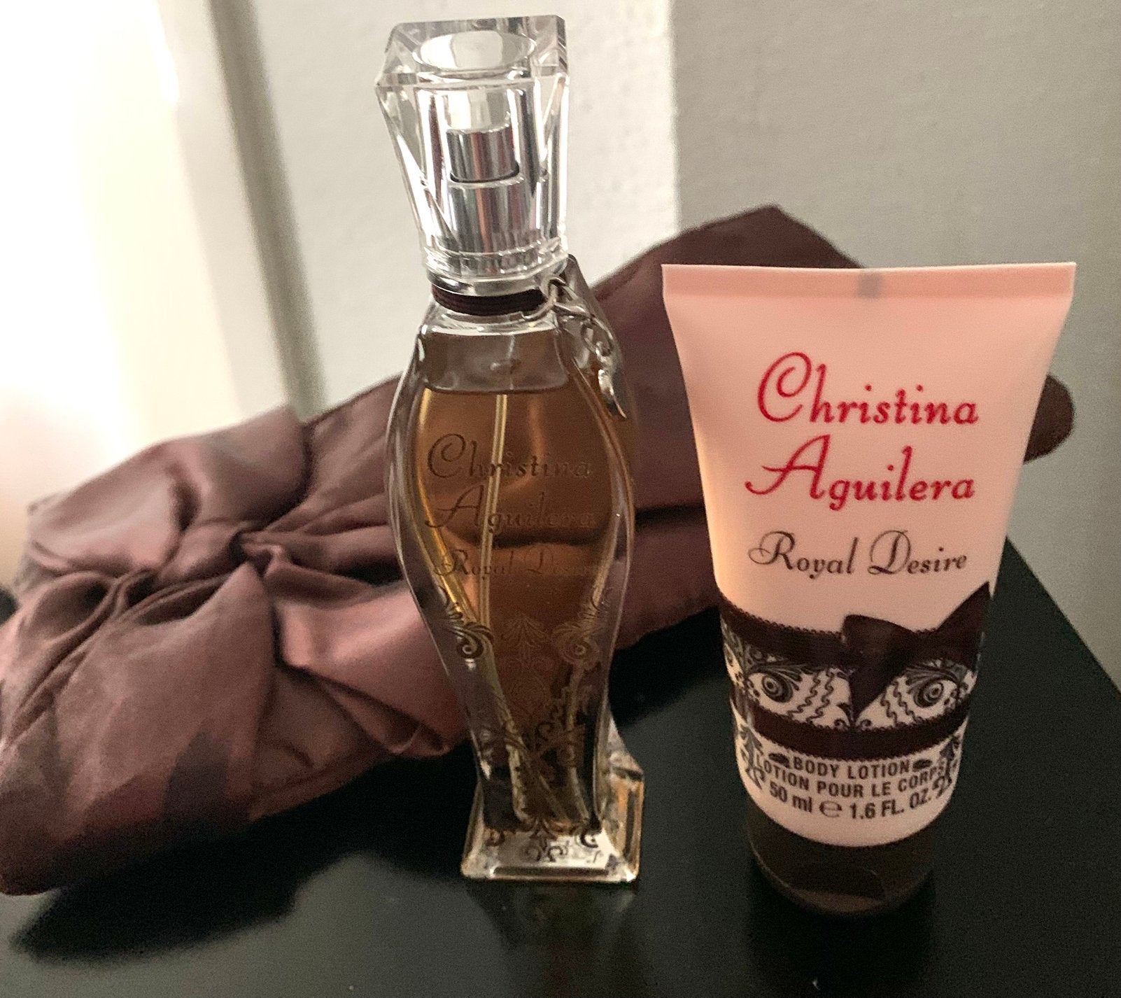 Christina Aguilera Royal Desire 30 ml + bodylotion + tasje, Sieraden, Tassen en Uiterlijk, Uiterlijk | Parfum, Verzenden, Nieuw