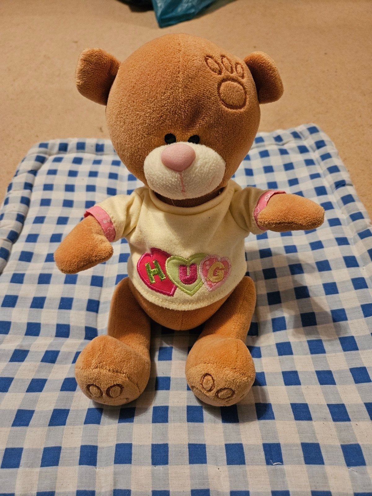 Lief knuffelbeertje - Zo goed als nieuw!, Beer, Ophalen of Verzenden, Zo goed als nieuw, Middelgroot (20 tot 80 cm)