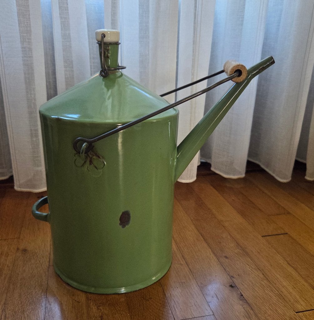 Petroleumkan, Antiek en Kunst, Antiek | Emaille, Ophalen of Verzenden