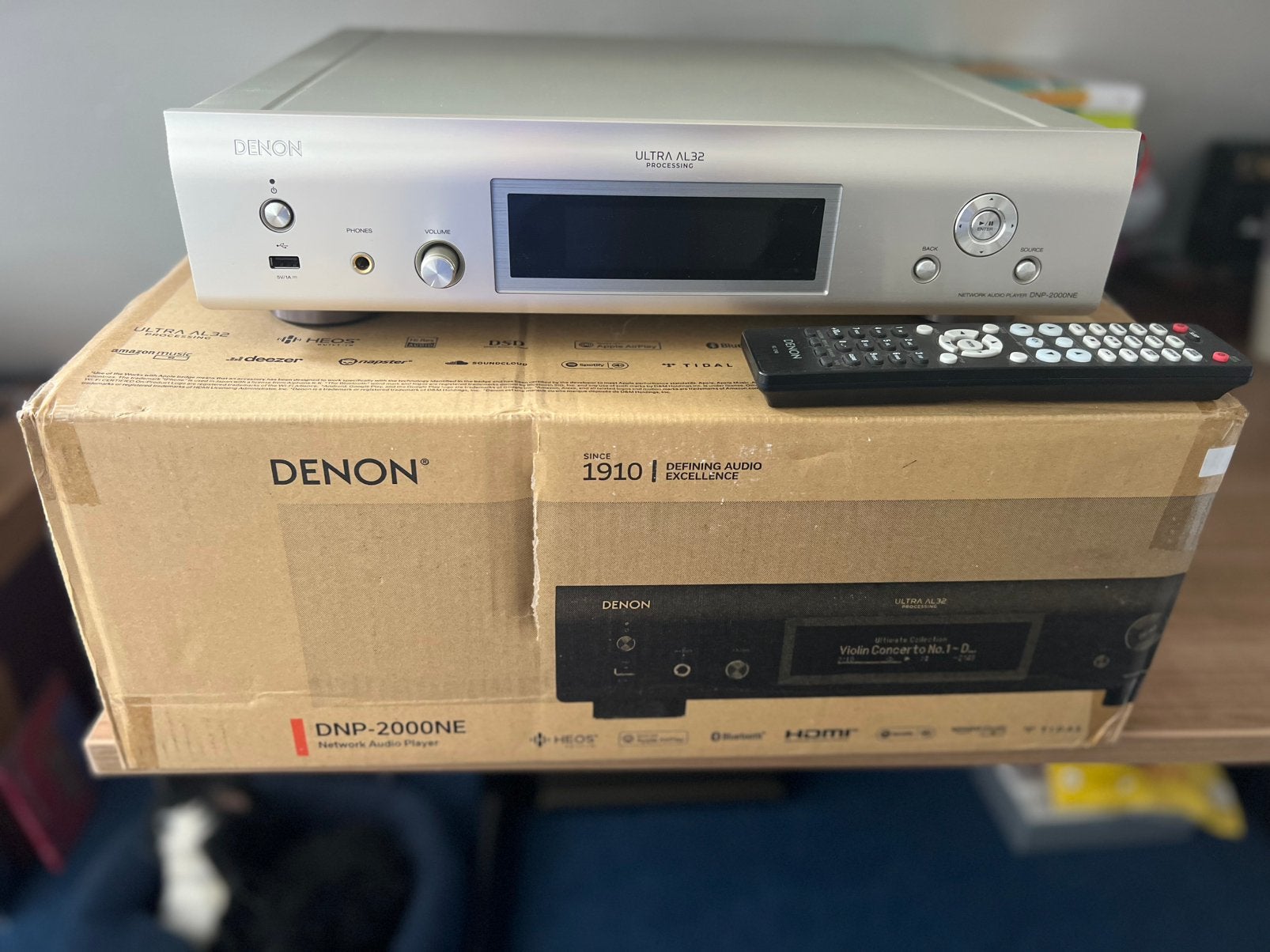 Denon DNP-2000NE netwerkspeler, Audio, Tv en Foto, Ophalen of Verzenden, Zo goed als nieuw, HDMI