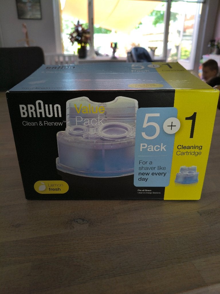 Braun clean & renew cartridges, Ophalen of Verzenden, Nieuw, Scheren en Epileren