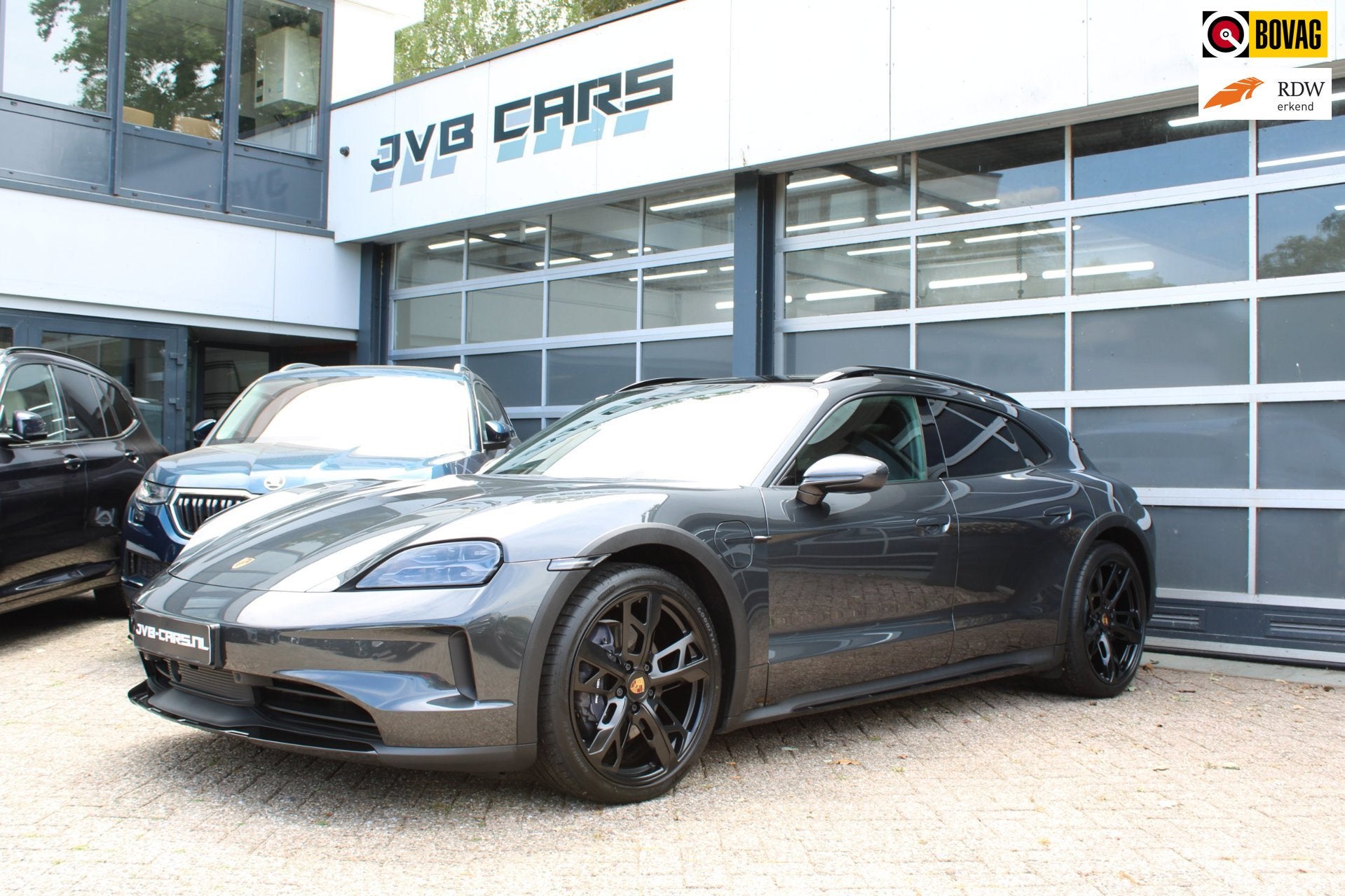 Porsche Taycan Cross Turismo 4 105 kWh, Auto's, Porsche, Automaat, 435 pk, Gebruikt, Zwart