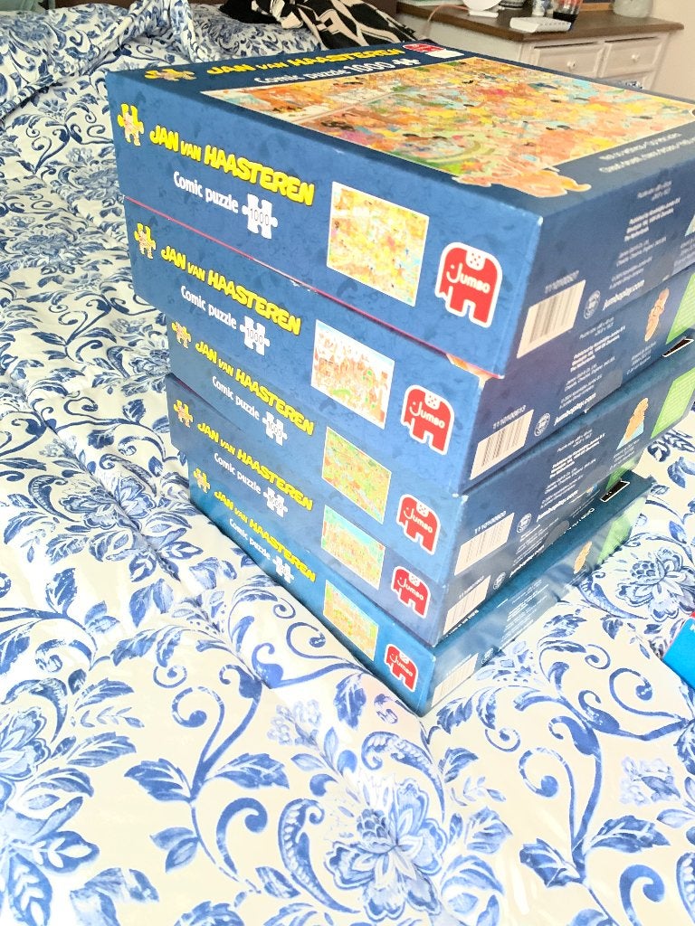 Puzzels, Ophalen, 500 t/m 1500 stukjes, Zo goed als nieuw, Legpuzzel