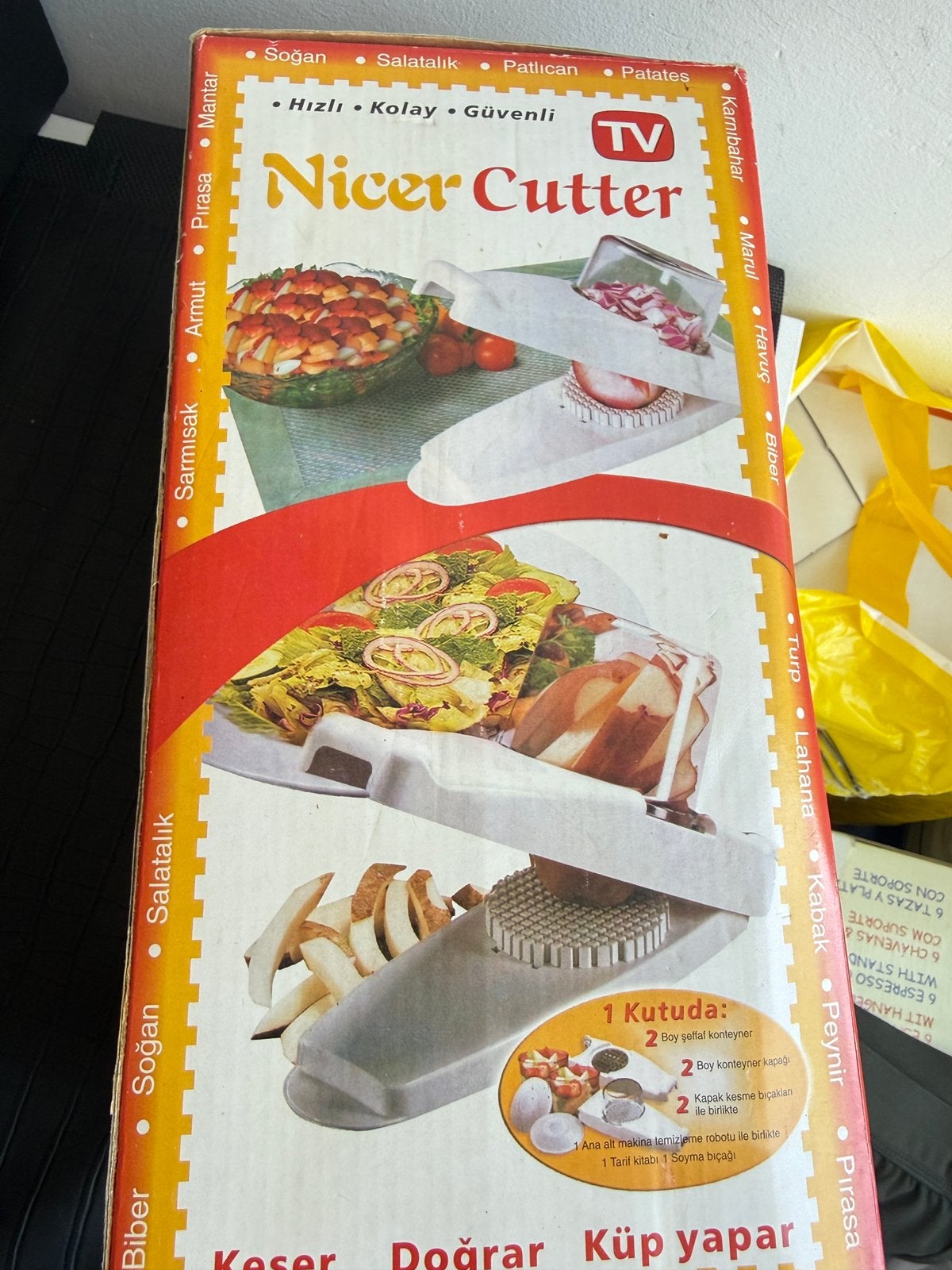 Keukensnijder Nicer cutter groente snijder, Ophalen of Verzenden, Nieuw