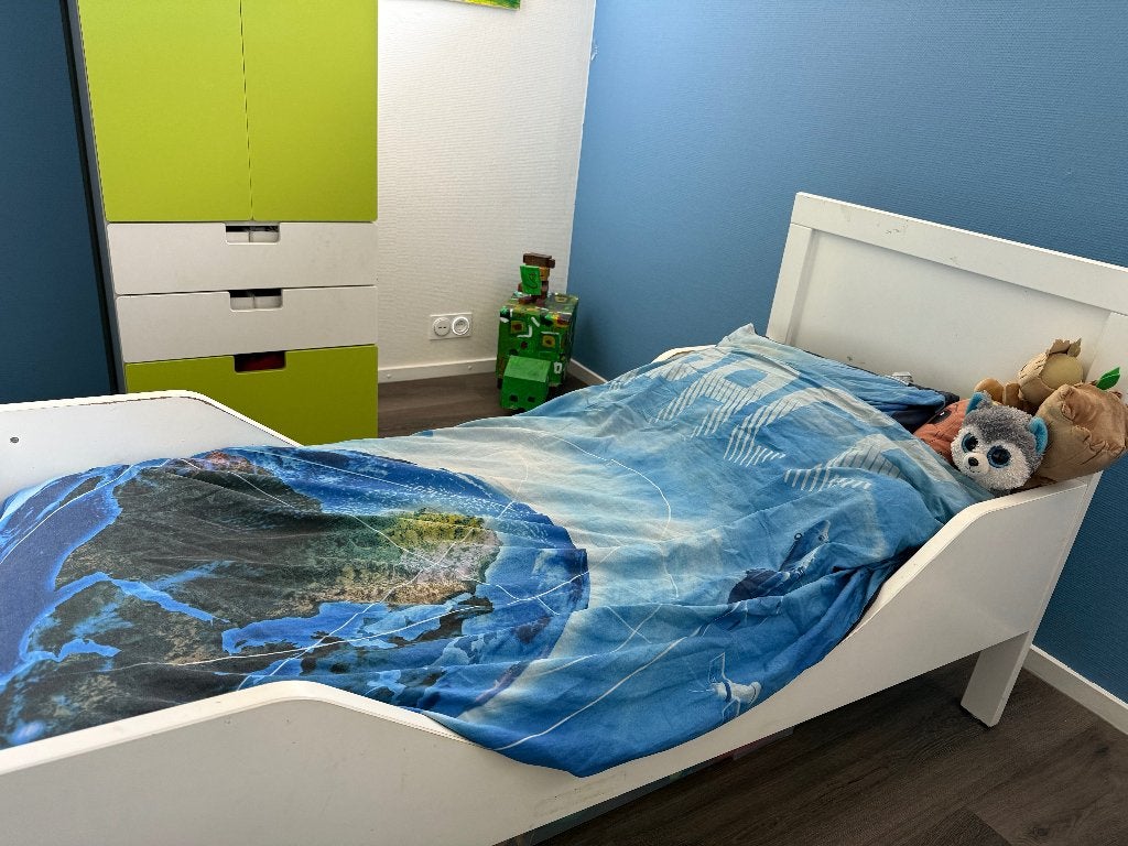 kleuterbed van Bopita, Gebruikt, 70 tot 85 cm, 140 tot 160 cm, Ophalen