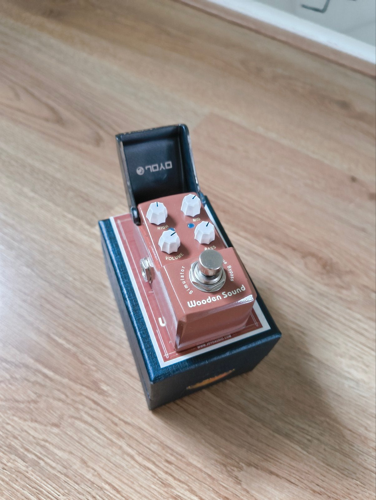Joyo Wooden Sound gitaarpedaal, Muziek en Instrumenten, Ophalen of Verzenden, Zo goed als nieuw, Overige typen