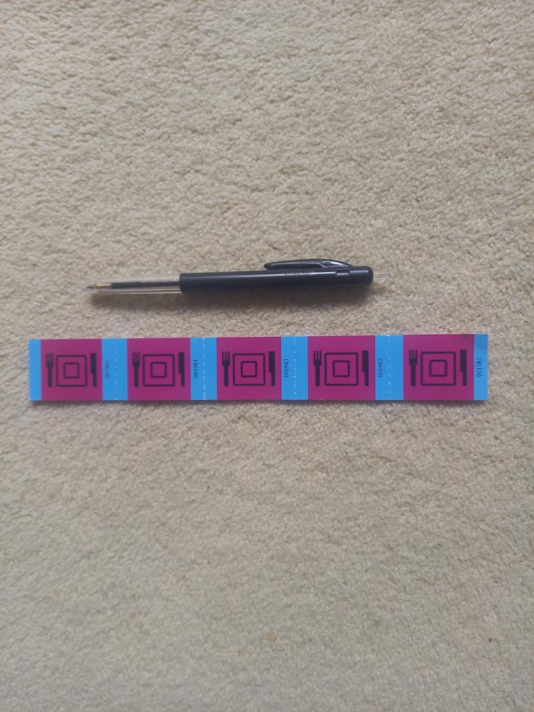 5 DINER STICKERS (1985), Verzenden, Nieuw