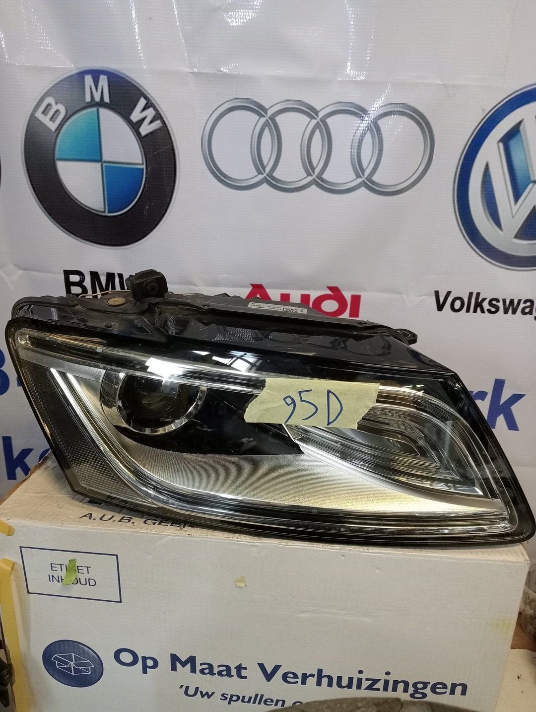 AUDI Q5 8R FACELIFT XENON LED KOPLAMP RECHTS 8R0941006, Auto-onderdelen, Gebruikt, -, -, -
