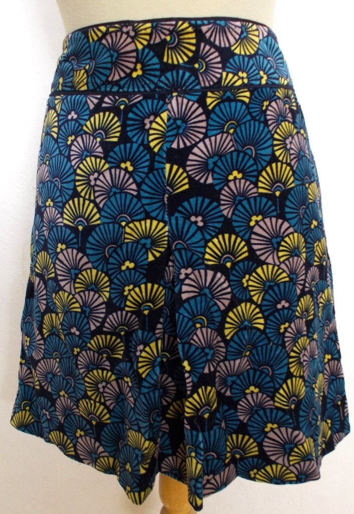 Apart fluweel look print rokje van Monsoon! 40, Maat 38/40 (M), Zo goed als nieuw, Boven de knie, Meerkleurig