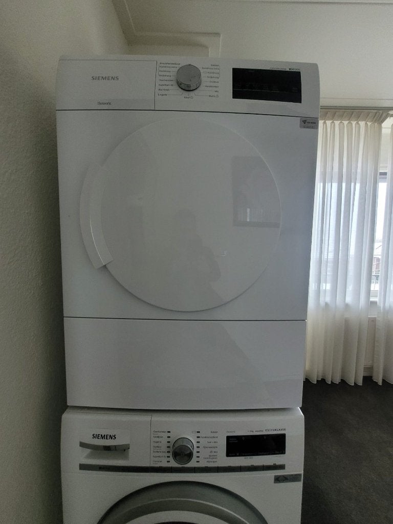 Siemens Afvoerdroger iQ300 – 7 kg (WT33A901NL), Witgoed en Apparatuur, Wasdrogers, Ophalen, Gebruikt, Luchtafvoer, 8 tot 10 kg