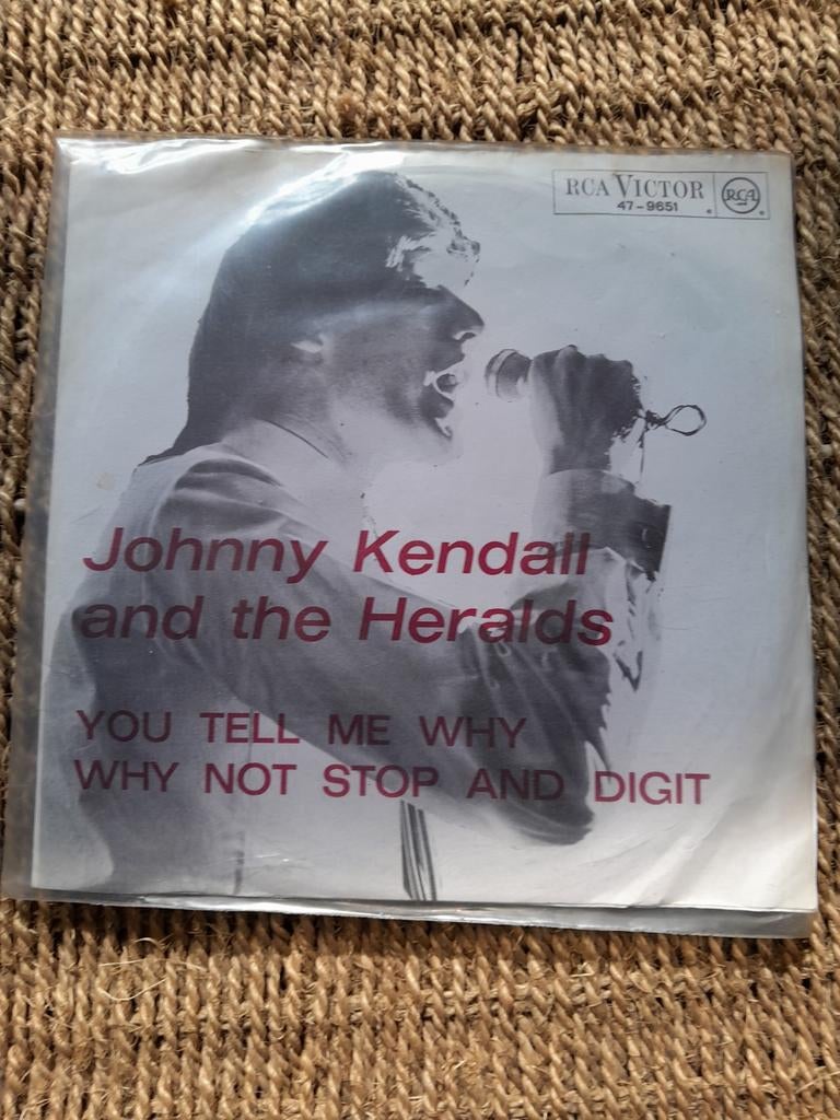 Johnny Kendall & The Heralds - You Tell Me Why (Single), Cd's en Dvd's, Vinyl Singles, Originele persing, Ophalen, Gebruikt, Pop