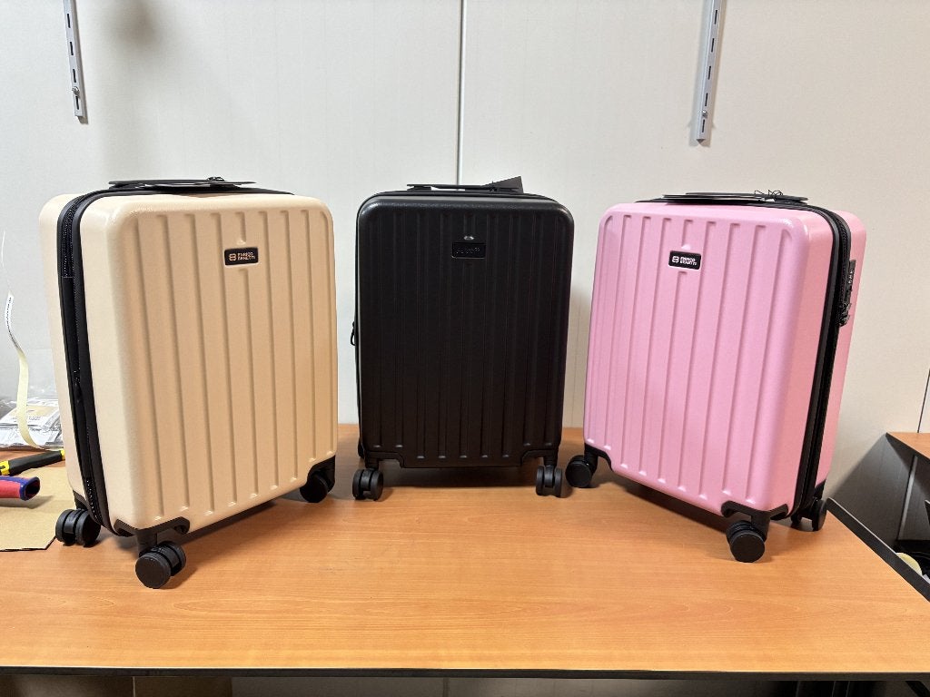 Handbagage koffers voor vakantie 50x35x25cm 39,95 per stuk, Wieltjes, 50 tot 60 cm, Hard kunststof, Nieuw