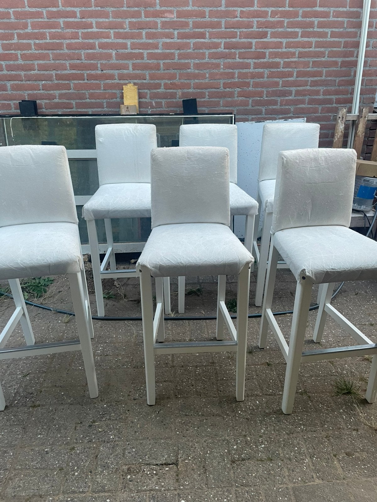 6 barkrukken. Bergmund ikea, 2 krukken, Ophalen, Zo goed als nieuw, 60 tot 90 cm