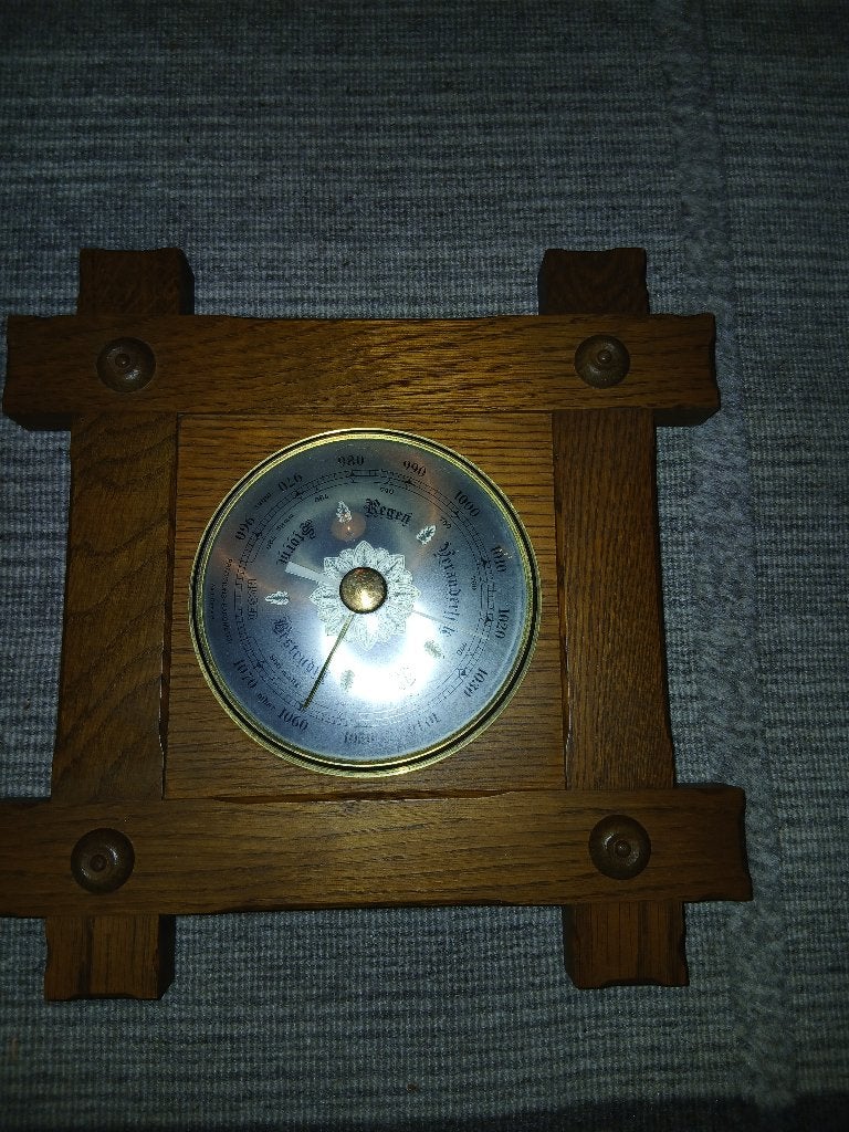 barometer, Ophalen of Verzenden, Gebruikt