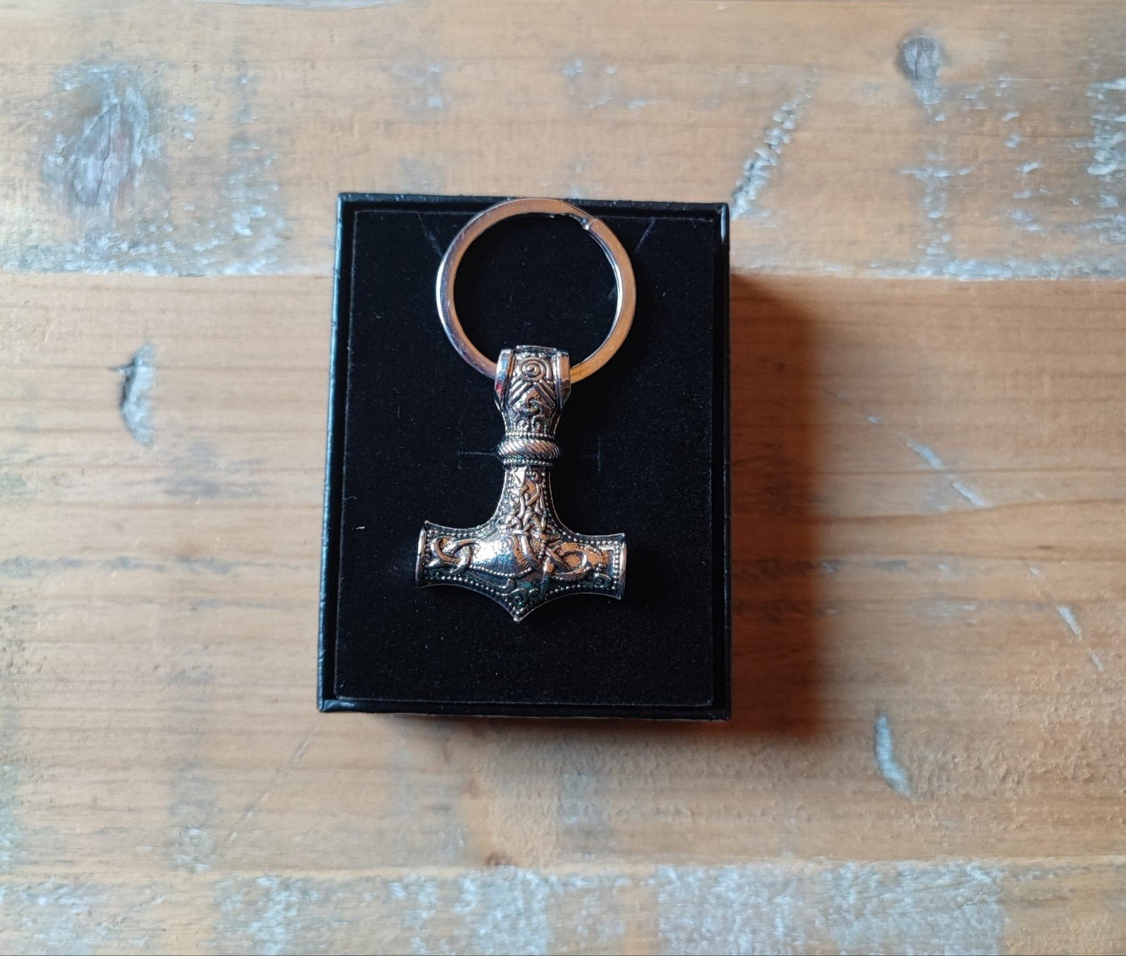 Nieuwe Mjolnir Sleutelhanger - Thor's Hamer, Ophalen of Verzenden, Nieuw