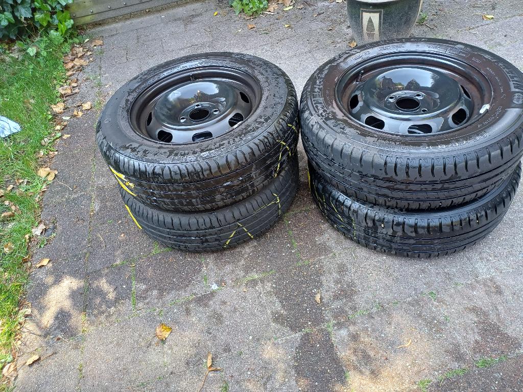 Michelin zomerbanden op velg 4 stuks, Ophalen of Verzenden