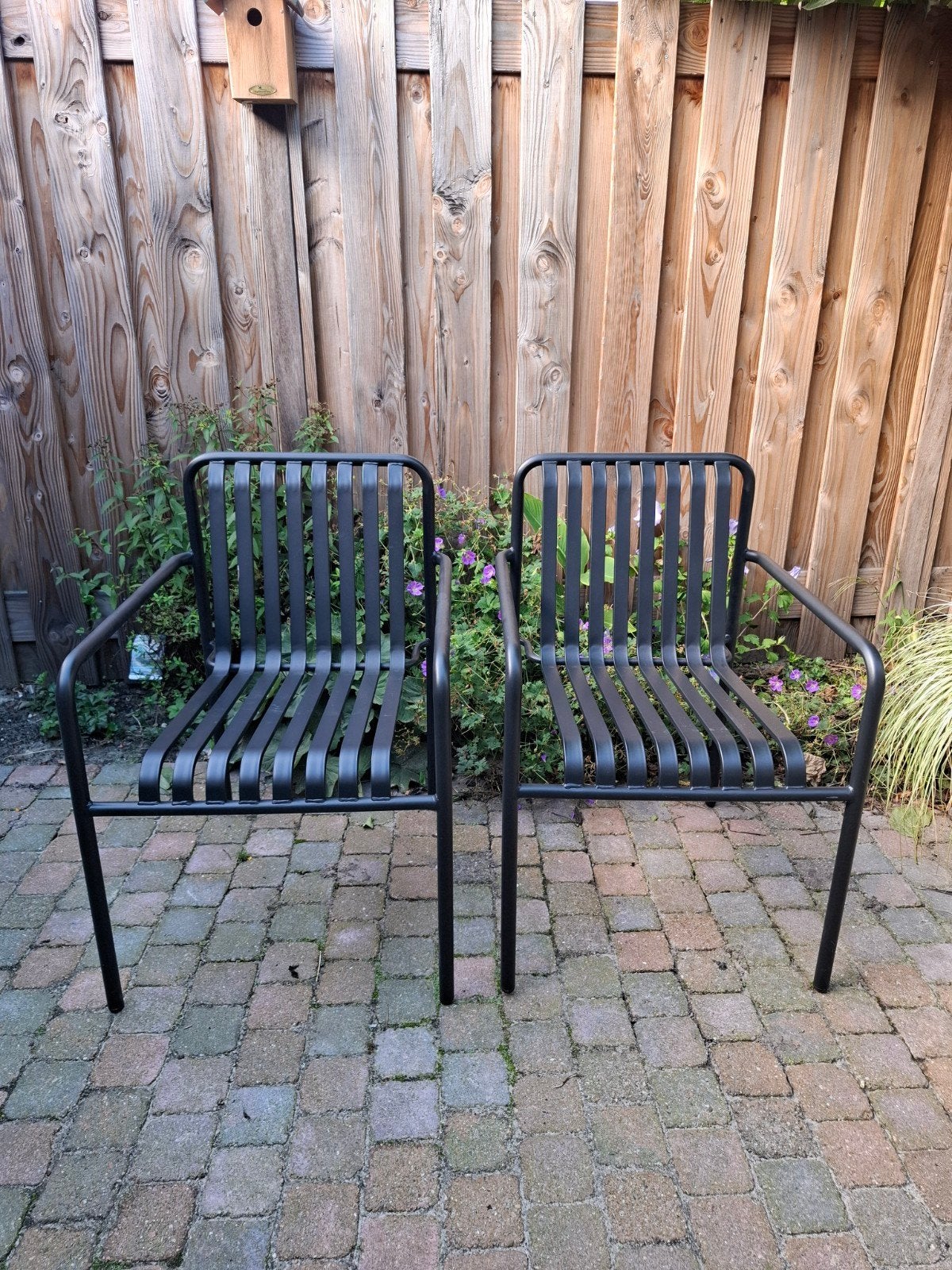 Nieuwe tuinstoelen van Kwantum, Tuin en Terras, Ophalen, Zo goed als nieuw, Metaal
