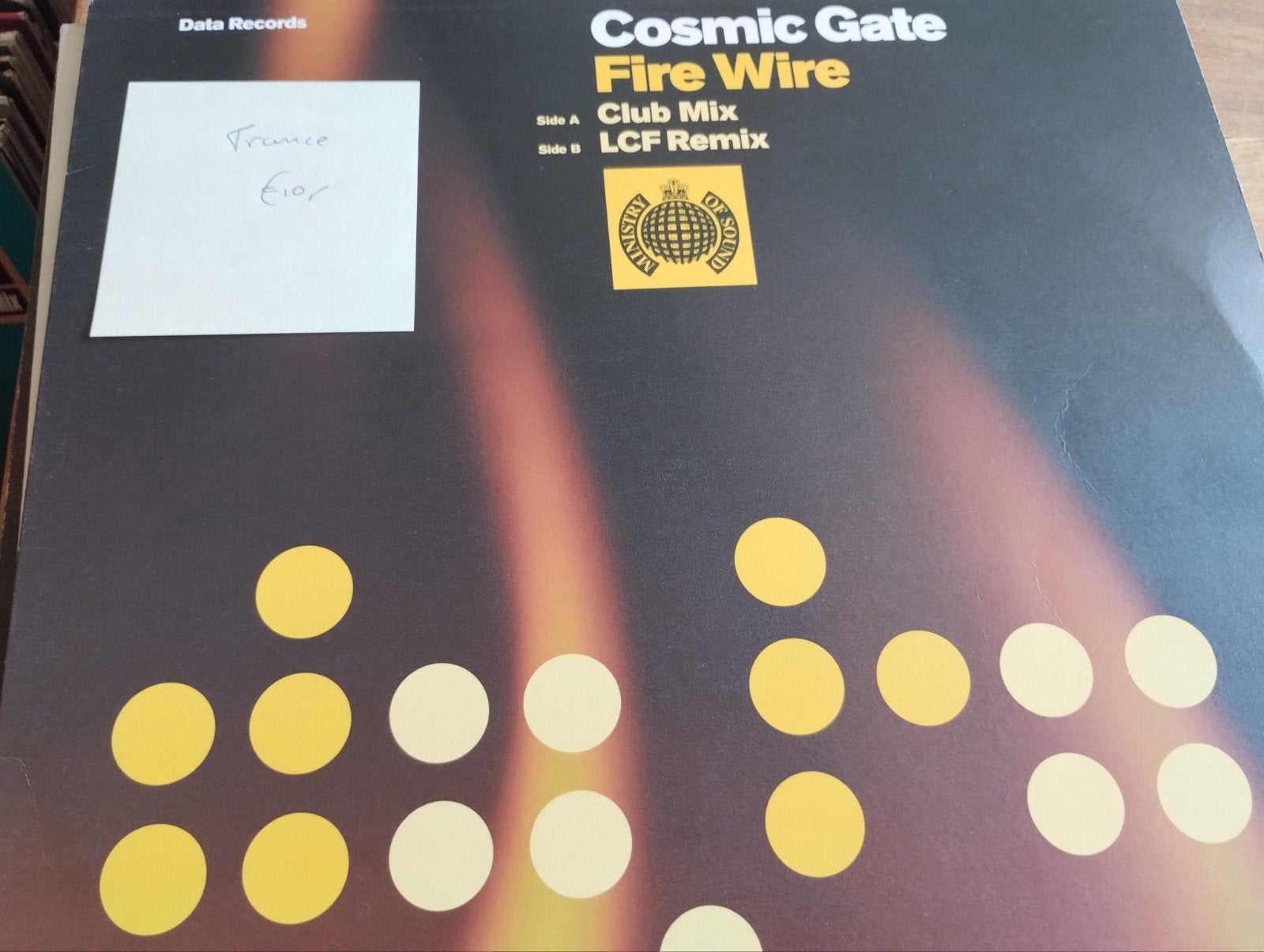 Cosmic Gate - Fire Wire (12" Vinyl, Trance, 2001), Cd's en Dvd's, Vinyl | Dance en House, LP, Gebruikt, Trance, Ophalen of Verzenden