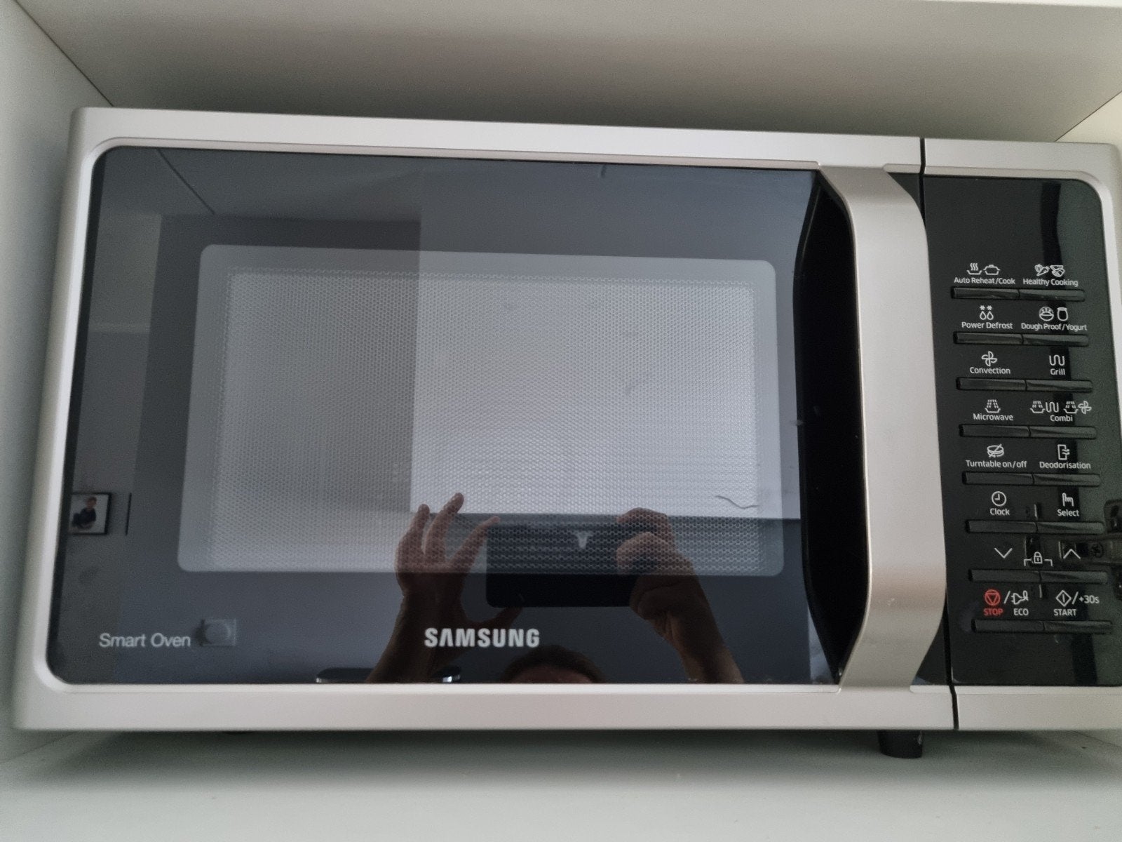 Magnetron samsung, Ophalen