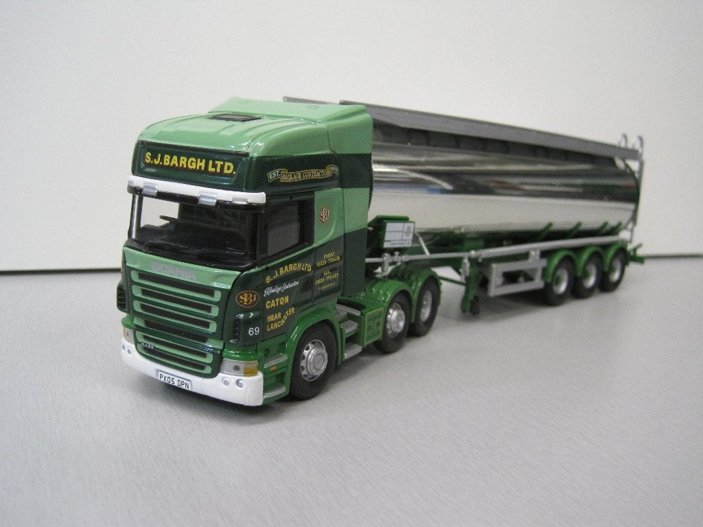 SCANIA R Topline General Purpose Tanker S.J. Bargh CC 13707, Ophalen of Verzenden, Zo goed als nieuw, Bus of Vrachtwagen, Corgi
