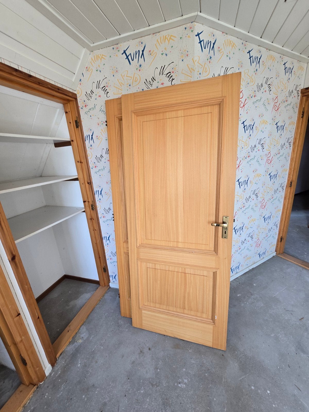 Partij binnendeuren (ca. 15-20 stuks) met kozijnen, Doe-het-zelf en Verbouw, Ophalen, Gebruikt, 80 tot 100 cm, Binnendeur