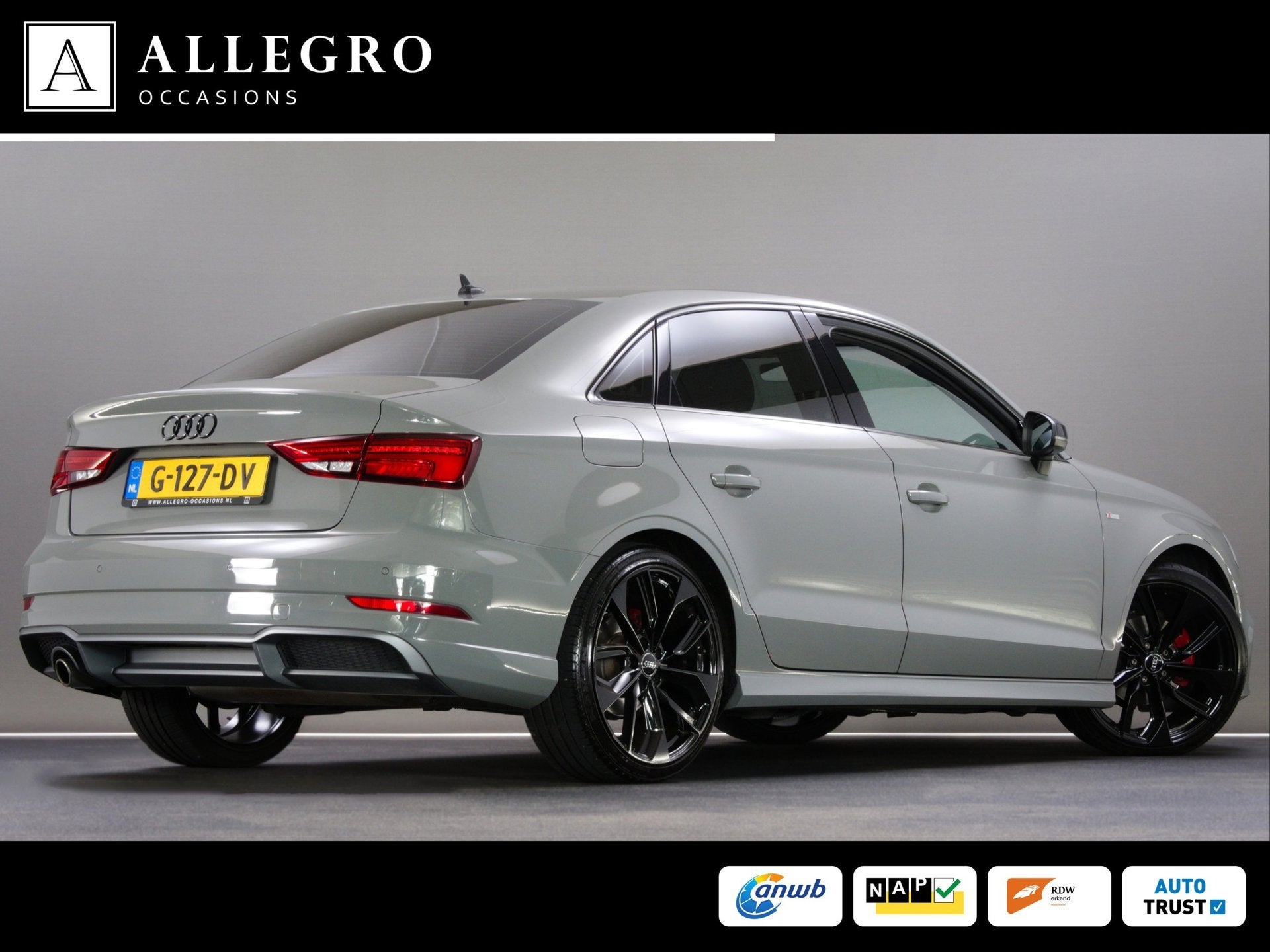 Audi A3 Limousine 30 TFSI Sport S-Line Edition (CRUISE CONTR, Gebruikt, Origineel Nederlands, Bedrijf, 19 km/l