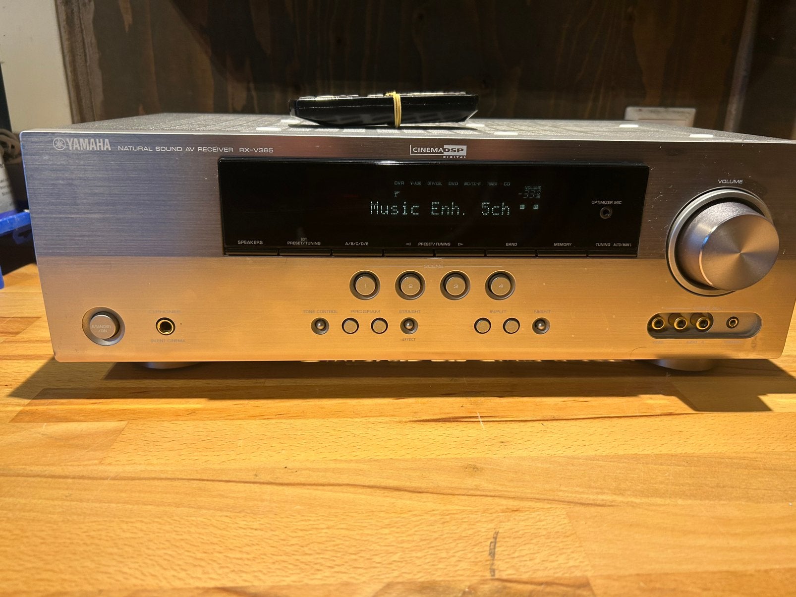 Yamaha RX-V365 5.1 AV-receiver met afstandsbediening, Ophalen of Verzenden, Zo goed als nieuw, Yamaha