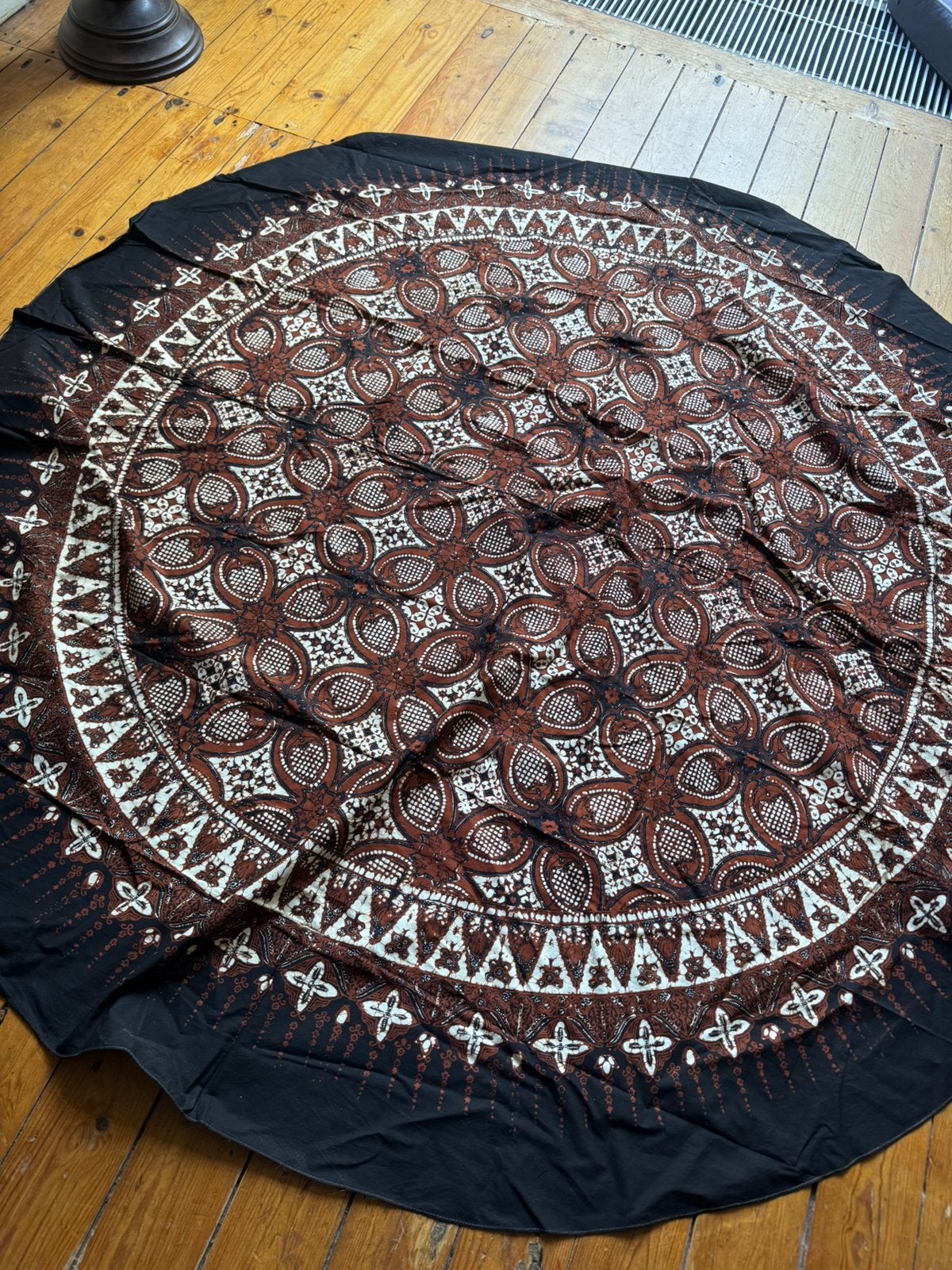 3 vintage originele Indonesische kleden ( doeken )nieuwstaat, Ophalen of Verzenden, Overige typen